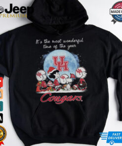 Houston Cougars It The Most Wonderful Time Of The Year Peanut Characters Christmas Shirt 3 Houston Cougars It The Most Wonderful Time Of The Year Peanut Characters Christmas Shirt 4