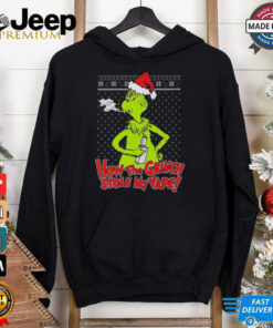 How The Grinch Stole My Vape Ugly Christmas T Shirts