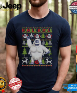 Humble Bumble Ugly Christmas Abominable Snowman Christmas Shirt