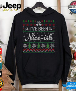 I’ve Been Nice Ish Ugly Christmas Shirt