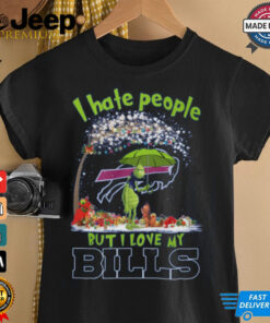 I hate people but i love my bils christmas shirt