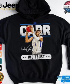 In Andrew Carr we trust Kentucky Wildcats signature shirt