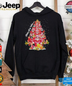 Indiana Hoosiers Christmas Tree With My Indiana Shirt