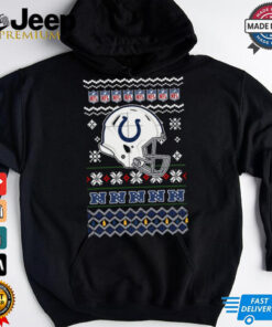 Indianapolis Colts NFL football Christmas helmet shirt 2 Indianapolis Colts NFL football Christmas helmet shirt 3