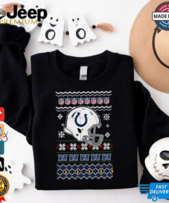Indianapolis Colts NFL football Christmas helmet shirt 3 Indianapolis Colts NFL football Christmas helmet shirt 4