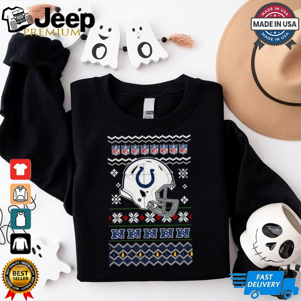 Indianapolis Colts NFL football Christmas helmet shirt Indianapolis Colts NFL football Christmas helmet shirt