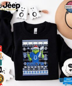 Indianapolis Colts X Grinch Christmas with Super Bowl Trophy ugly Christmas shirt 2 Indianapolis Colts X Grinch Christmas with Super Bowl Trophy ugly Christmas shirt 3