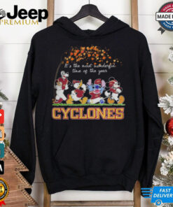 Iowa State Cyclones x Mickey x Donald Duck x Stitch x Goofy Fall It’s The Most Wonderful Time Of The Year Tee shirt