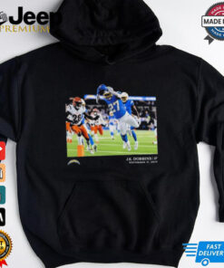 J.K. Dobbins 27 November 17 Los Angeles Chargers NFL Flash Features Week 11 T Shirt