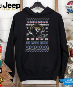 Jacksonville Jaguars NFL football Christmas helmet shirt