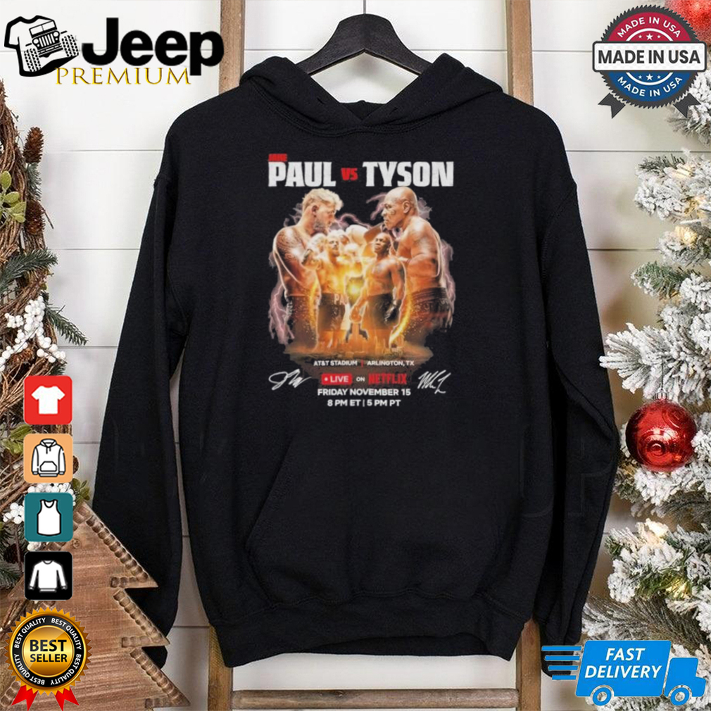 Jake Paul Vs Mike Tyson November 15, 2024 shirt Jake Paul Vs Mike Tyson November 15, 2024 shirt
