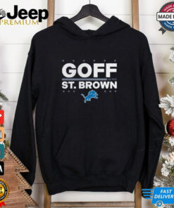 Jared Goff and Amon Ra St. Brown Detroit Lions Election Players T Shirt