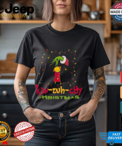 KC Football Grinchy Trophy Kansas City Christmas Gift Shirt KC Football Grinchy Trophy Kansas City Christmas Gift Shirt