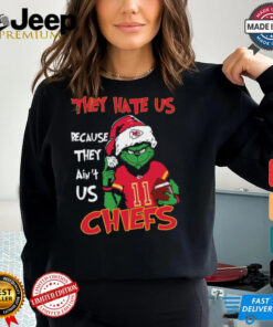 Kansas City Christmas They Hate Us Because They Ain’t Us Chiefs Shirt