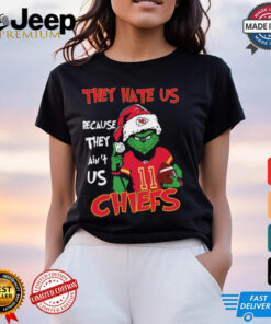 Kansas City Christmas They Hate Us Because They Ain't Us Chiefs Shirt 3 Kansas City Christmas They Hate Us Because They Aint Us Chiefs Shirt 4