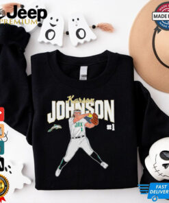 Karson Johnson Jacksonville Softball caricature shirt Karson Johnson Jacksonville Softball caricature shirt