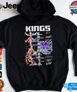 Kings Sacramento Domantas Sabonis De’aaron Fox Colby Jones signatures shirt Kings Sacramento Domantas Sabonis De’aaron Fox Colby Jones signatures shirt