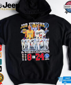 Kobe Bryant job finished 8x world champions 8 in 24 Christmas shirt 2 Kobe Bryant job finished 8x world champions 8 in 24 Christmas shirt 3