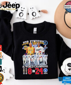 Kobe Bryant job finished 8x world champions 8 in 24 Christmas shirt 3 Kobe Bryant job finished 8x world champions 8 in 24 Christmas shirt 4