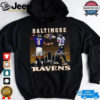 Lamar Jackson and Derrick Henry Baltimore Ravens high five shirt