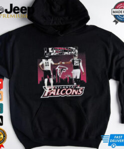 Legends Julio Jones And Deion Sanders Atlanta Falcons Shirt