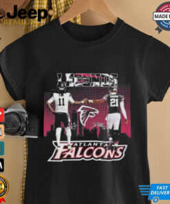 Legends Julio Jones And Deion Sanders Atlanta Falcons Shirt