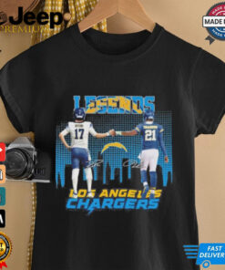 Legends Philip Rivers And Ladainian Tomlinson Los Angeles Chargers Shirt