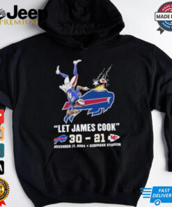 Let James Cook Buffalo Bills 30 21 Kansas City Chiefs Shirt