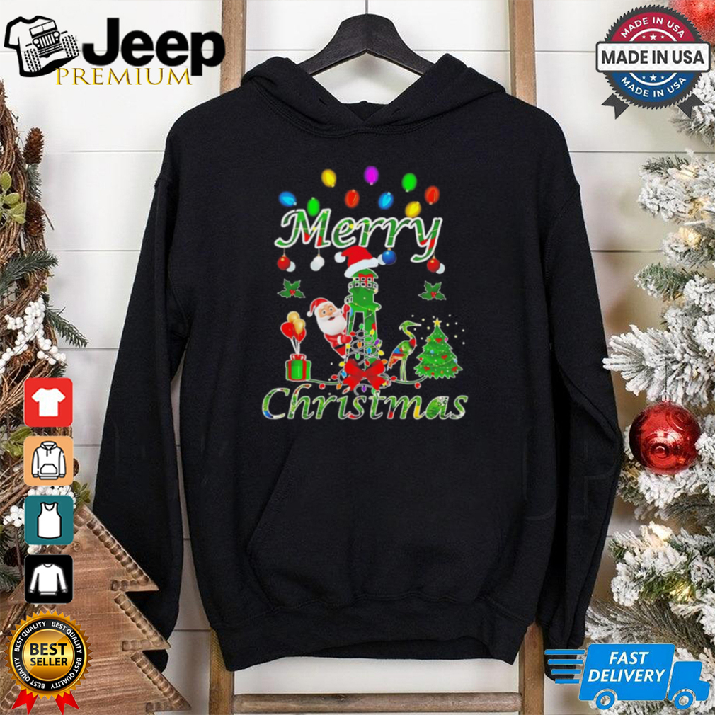 Lighthouse Christmas Santa shirt Lighthouse Christmas Santa shirt