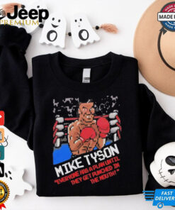Mike Tyson Jake Paul Fight Punchout Everyone Plan Punched Mouth T Shirt