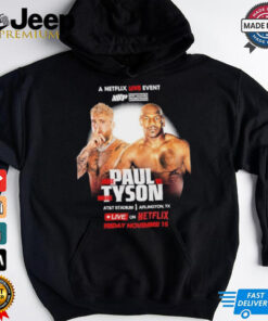 Mike Tyson Vs Jake Paul Live On Nerflic Friday November 15, 2024 Shirt