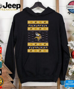 Minnesota Vikings Holiday Lights T Shirt