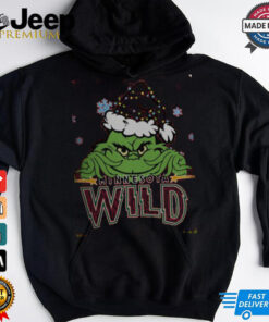 Minnesota Wild The Grinch Christmas Happy Holidays 2024 Hockey shirt