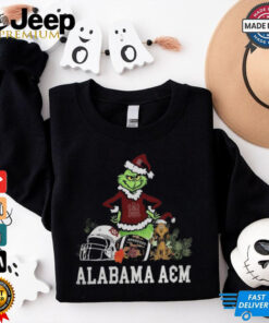 NCAA Grinch Shirt The Grinch And Alabama A&ampM Christmas T Shirt