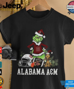 NCAA Grinch Shirt The Grinch And Alabama A&ampM Christmas T Shirt