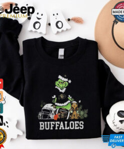 NCAA Grinch Shirt The Grinch And Colorado Buffaloes Christmas T Shirt