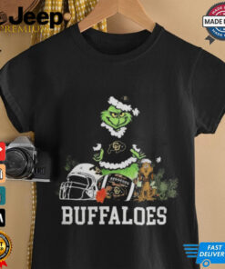 NCAA Grinch Shirt The Grinch And Colorado Buffaloes Christmas T Shirt