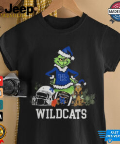 NCAA Grinch Shirt The Grinch And Kentucky Wildcats Christmas T Shirt