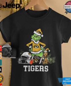 NCAA Grinch Shirt The Grinch And Missouri Tigers Christmas T Shirt