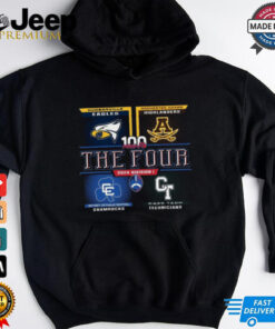 Official Congratulations to all of MHSAA 11 Player Football Semi Finals Division 1 Football The Four Eagles, Highlanders t shirt
