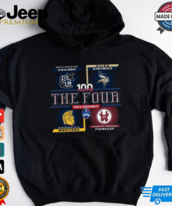 Official Congratulations to all of MHSAA 11 Player Football Semi Finals Division 4 Football The Four Sailors, Vikings t shirt