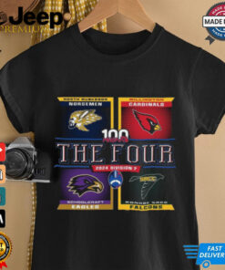Official Congratulations to all of MHSAA 11 Player Football Semi Finals Division 7 Football The Four Norsemen Cardinals t shirt 1