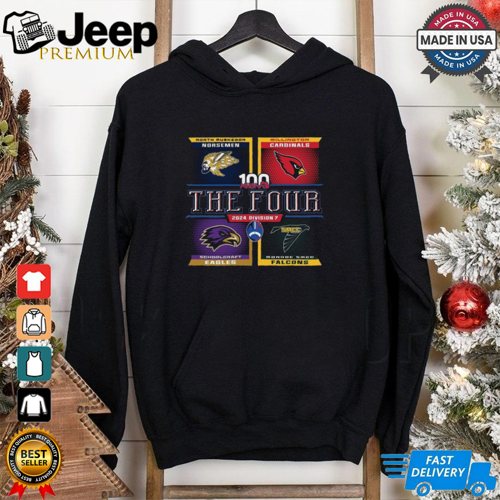 Official Congratulations to all of MHSAA 11 Player Football Semi Finals Division 7 Football The Four Norsemen, Cardinals t shirt Official Congratulations to all of MHSAA 11 Player Football Semi Finals Division 7 Football The Four Norsemen, Cardinals t shirt