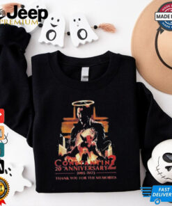 Official Constantine 20th Anniversary 2005 2025 Thank You For The Memories T Shirt 1