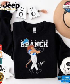 Official Detroit Lions Brian Branch Lions Mascot shirt 3 Official Detroit Lions Brian Branch Lions Mascot shirt 4