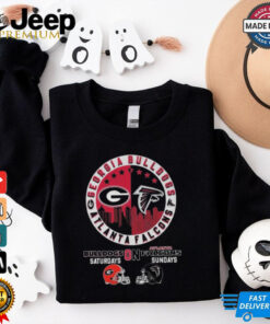 Official Georgia Bulldogs On Saturdays x Atlanta Falcons On Sunday Logo 2024 Shirt Official Georgia Bulldogs On Saturdays x Atlanta Falcons On Sunday Logo 2024 Shirt