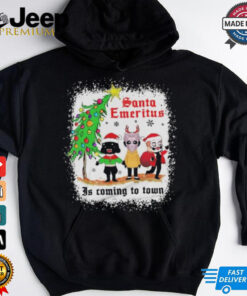 Official Ghost Santa Emeritus Is Coming To Town Christmas Shirt Official Ghost Santa Emeritus Is Coming To Town Christmas Shirt