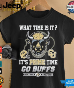 Official Go Buffs What Time Is It It's Prime Time 2D T shirts 4