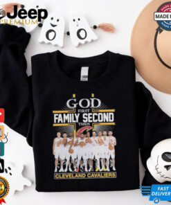 Official God First Family Second Then Cleveland Cavaliers T Shirt Official God First Family Second Then Cleveland Cavaliers T Shirt