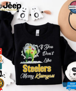 Official Grinch X Pittsburgh Steelers If You Don’t Like Steelers Merry Kissmyass Shirt Official Grinch X Pittsburgh Steelers If You Don’t Like Steelers Merry Kissmyass Shirt